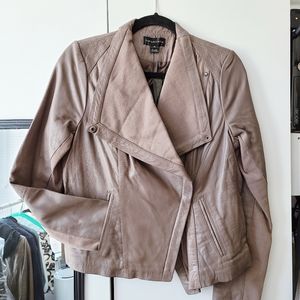 Bagatelle | Genuine Leather Moto Jacket (Sz M)